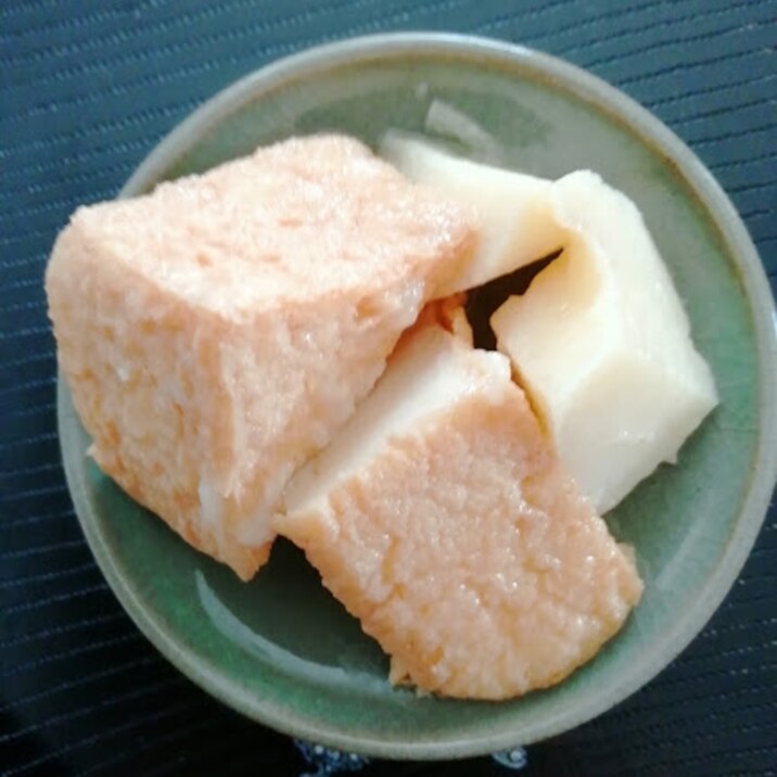 厚揚げと長芋の煮物